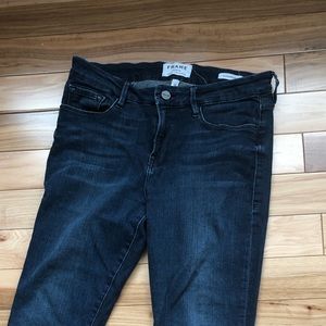 Frame Denim Le Crop Mini Boot